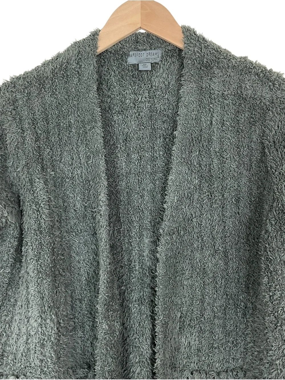 Barefoot Dreams CozyChic Boardwalk Cardigan NWOT Agave Green Size XS